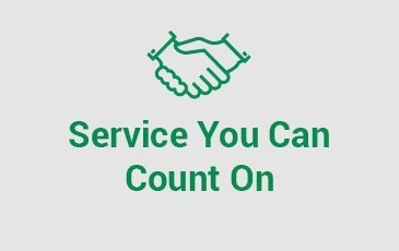 Service you can count on
